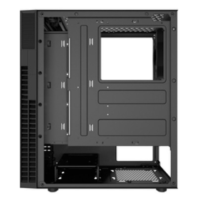 Bit Force SHADE AW-1 Gaming Midi Tower ATX kućište bez napajanja, crno