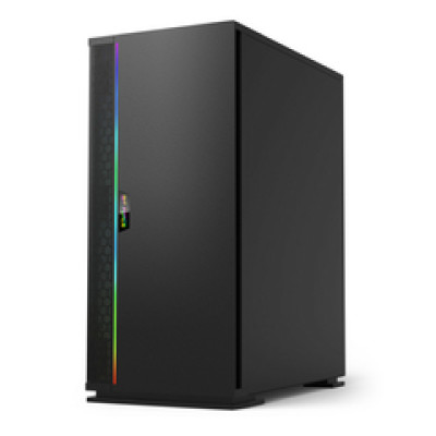 Bit Force ORION ARGB-2 Midi Tower ARGB Gaming PC ATX kućište bez napajanja, crno