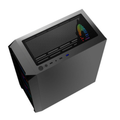 Bit Force PALADIN CF-4 Gaming Midi Tower ATX kućište bez napajanja, crno
