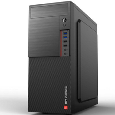 Bit Force BLADE BS-4 v2.0 Midi Tower ATX kućište bez napajanja, crno