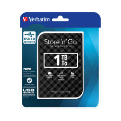 HDD USB  1TB  2.5" Store'n'Go  vanjski   USB3.0 Gen2, crni