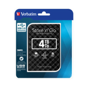 HDD USB  4TB  2,5"  Verbatim  Store'n'Go