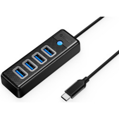Orico 4-portni USB-C hub, crni