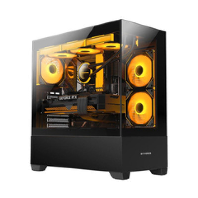 Bit Force SPARK ARGB-TG3 Midi Tower ARGB Gaming PC ATX kućište bez napajanja 