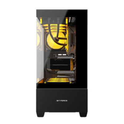 Bit Force SPARK ARGB-TG3 Midi Tower ARGB Gaming PC ATX kućište bez napajanja 