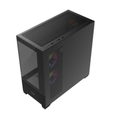 Bit Force SPARK ARGB-TG3 Midi Tower ARGB Gaming PC ATX kućište bez napajanja 