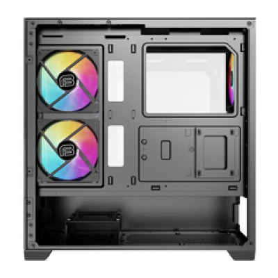 Bit Force SPARK ARGB-TG3 Midi Tower ARGB Gaming PC ATX kućište bez napajanja 