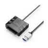Orico 2.5" SATA HDD/SSD adapter sa silikonskim kućištem, USB3.0, sivo 