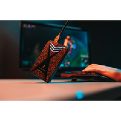 SureFire 2.5" Gaming Bunker 1TB HDD, USB 3.2 Gen 1, crni