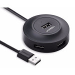 UGREEN USB Hub USB 2.0 A, 4-portni, crni, 1m