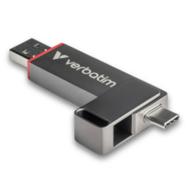 USB Stik  1TB, Dual QuickStick, USB-C & USB-A, USB 3.2 Gen 1,Verbatim
