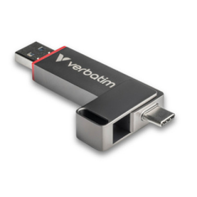 USB Stik  1TB, Dual QuickStick, USB-C & USB-A, USB 3.2 Gen 1,Verbatim