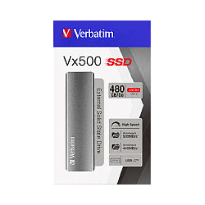 SSD USB 480GB   Verbatim Vx500 