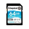 SD Card  64GB, SDG3   Canvas   Go! plus - Kingston