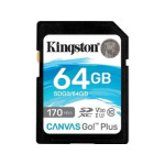SD Card  64GB, SDG3   Canvas   Go! plus - Kingston