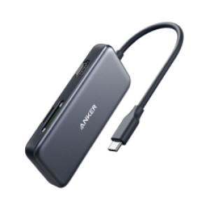 Anker PowerExpand 5-u-1 USB-C Media Hub, 4K USB-C na HDMI, SD/TF čitač kartica