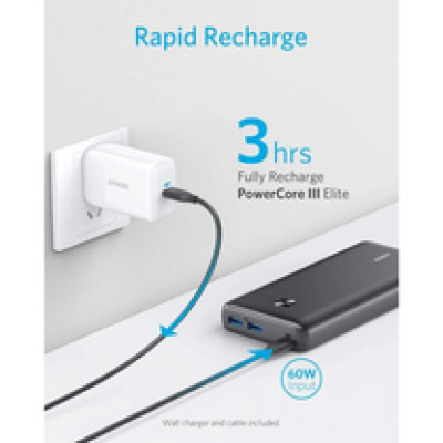 Anker PowerCore III Elite 25600mAh PD prijenosni punjač, PowerIQ, 