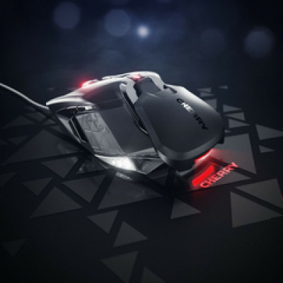 Cherry MC-9620 FPS optički RGB igraći miš, 12000dpi, USB, crni