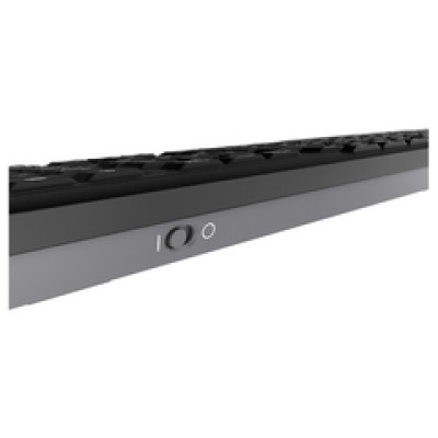 Cherry Stream Desktop tiha bežična tipkovnica + miš, crna