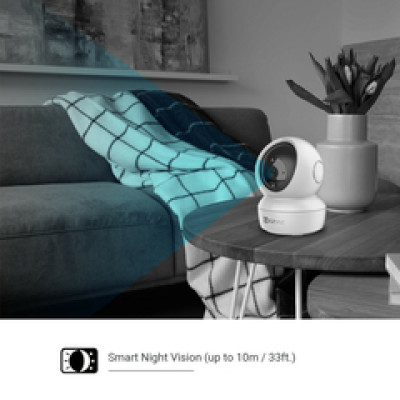EZVIZ WiFi Smart 2K IR PT kamera, 3" Progressive Scan CMOS, dvosmjerni audio, detekcija pokreta