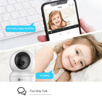 EZVIZ WiFi Smart 2K IR PT kamera, 3" Progressive Scan CMOS, dvosmjerni audio, detekcija pokreta