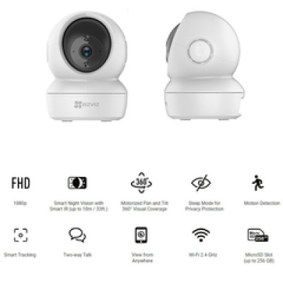 EZVIZ WiFi Smart FHD IR kamera, 1/4" Progressive Scan CMOS, dvosmjerni audio, detekcija pokreta