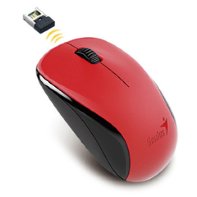 Genius NX-7000, BlueEye bežični miš,  crveni