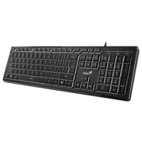 Genius SlimStar 820, tipkovnica, USB, crna