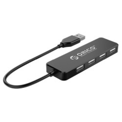 Orico 4-portni USB2.0 hub, crni 