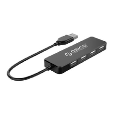 Orico 4-portni USB2.0 hub, crni 