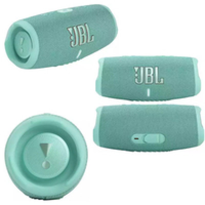 JBL Charge 5 prijenosni zvučnik BT5.1, vodootporan IP67, tirkizni