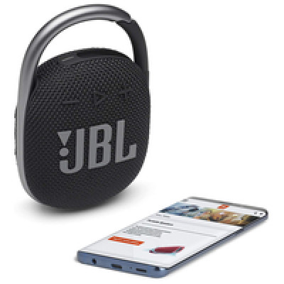 JBL Clip 4 prijenosni zvučnik BT5.1, vodootporan IP67, crni