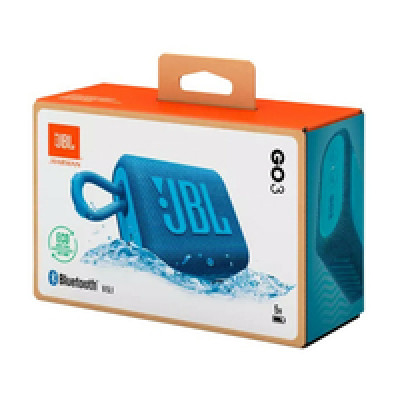 JBL Go 3 prijenosni zvučnik BT5.1, IP67, ECO plavi