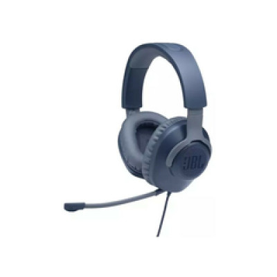 JBL Quantum 100 naglavne igraće slušalice s mikrofonom, 3.5mm, plave