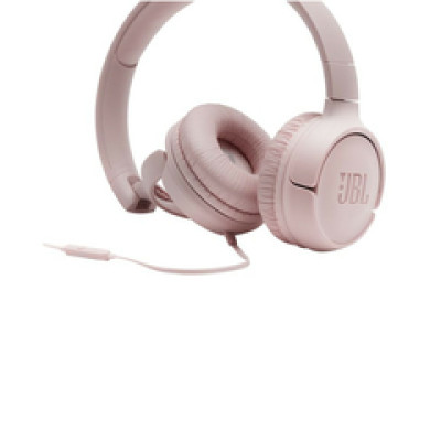 JBL Tune 500 naglavne slušalice s mikrofonom, pink