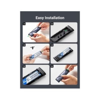UGREEN vanjsko kućište, SSD M.2 2230-2280 M-Key, USB C 3.1