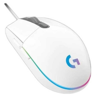 Logitech Gaming G203 Lightsync miš - bijeli 