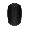 Logitech M171 bežični optički miš, USB, crni/siv 