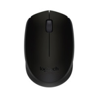 Logitech M171 bežični optički miš, USB, crni/siv 