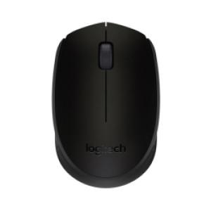Logitech M171 bežični optički miš, USB, crni/siv 
