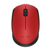 Logitech M171 bežični optički miš, USB, Crveni