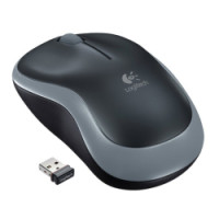 Logitech M185 bežični optički miš, USB, sivi