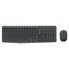 Logitech MK235 bežična tipkovnica+miš, USB, crna  