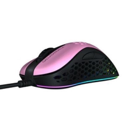 MS  Miš UVI Gear Lust GallaSandalla, optički, RGB, USB, rozi 