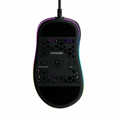 MS  Miš UVI Gear Lust GallaSandalla, optički, RGB, USB, rozi 