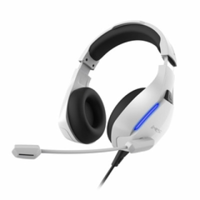 MS Icarus C515, slušalice s mikrofonom, USB, bijelo-crne 