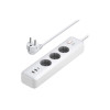 UGREEN CD286 naponska letva s prekidačem, 3xutičnica USB-C, 2x USB-A, 2m 