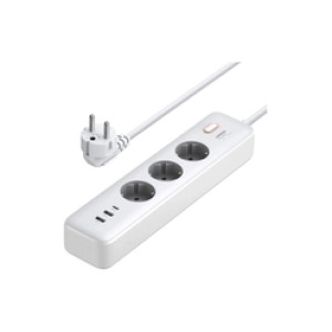 UGREEN CD286 naponska letva s prekidačem, 3xutičnica USB-C, 2x USB-A, 2m 