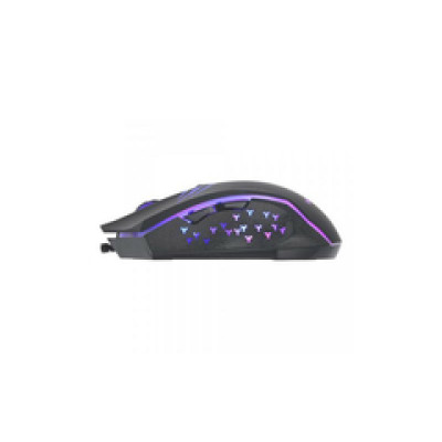 Neon Eberon igrači miš, USB, 2400dpi, crni