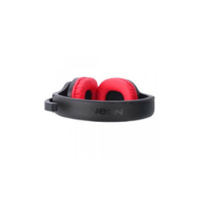 Neon Hebrus igraće slušalice s mikrofonom, 3.5mm , crno - crvene
